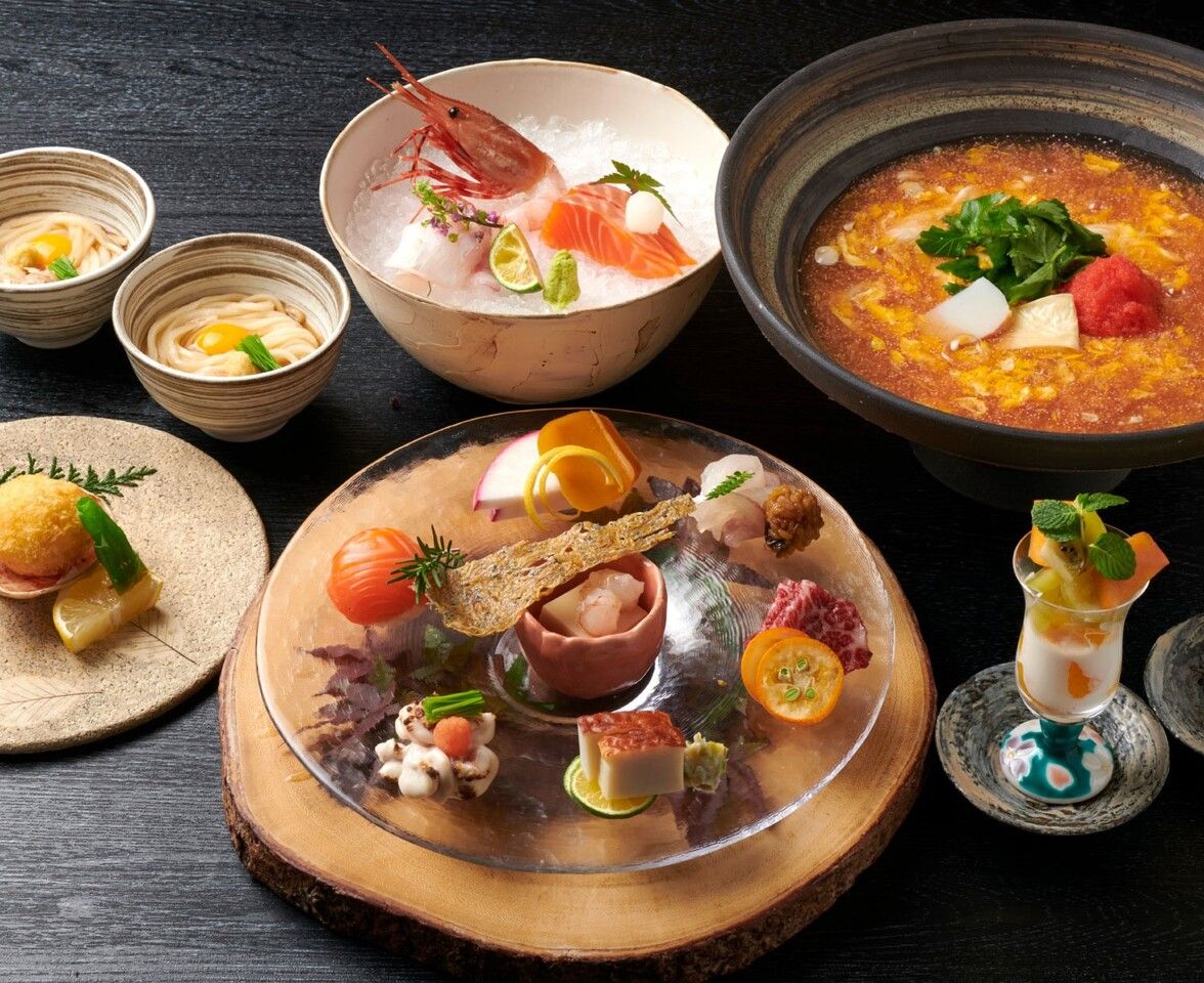 おうどんの会席【フリーフロー付き】