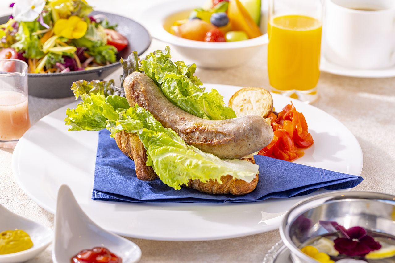 【朝食プラン】メインが選べる贅沢な朝食セット