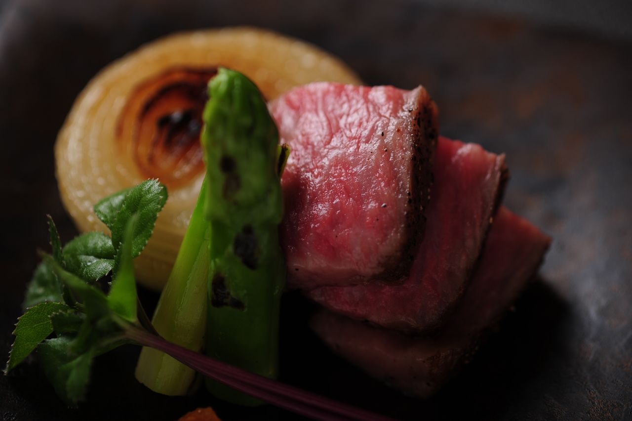 [Entertainment/dinner] Kuroge Wagyu beef sirloin steak Kaiseki 7 dishes in total