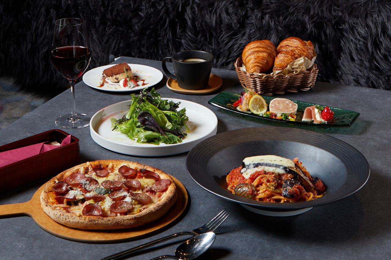 [Dinner course] Wagyu steak and fresh pasta  special course