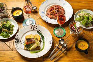 《Food only》Pair plan [from 2 people]