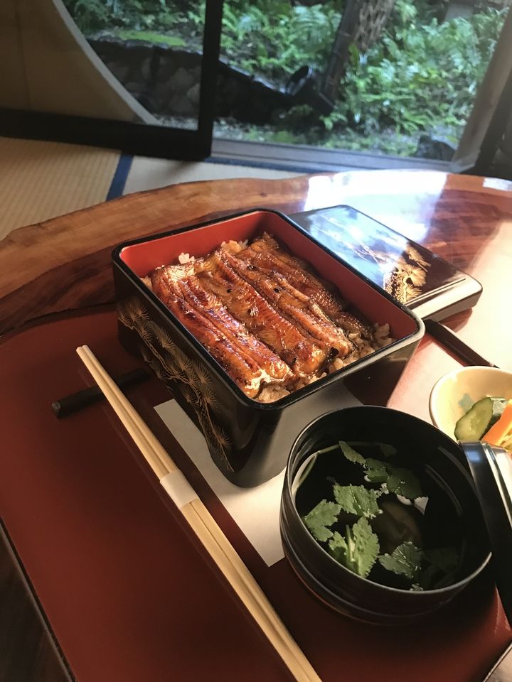 [Eel rice box] Matsu In-restaurant meals