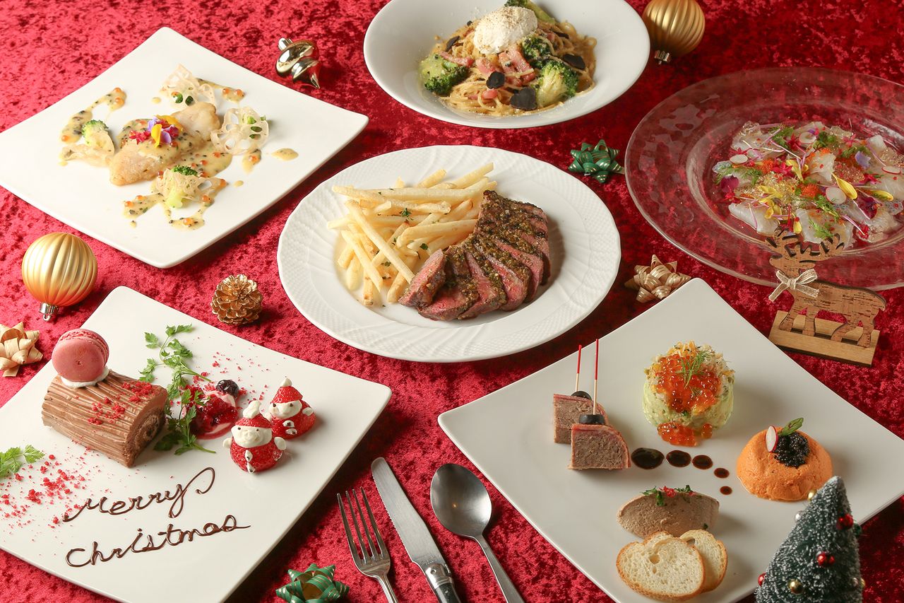 [Christmas 6-course prix fixe plan for 2 people only] Choose from 6 courses for 5,500 yen per person (6 courses for 2 people)