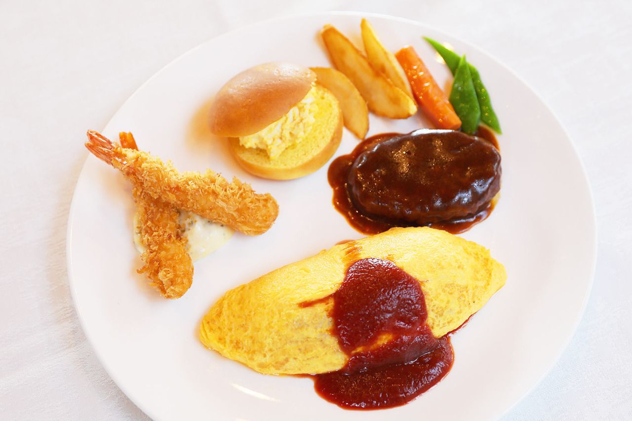 お子様プレート＆Xmasデザート