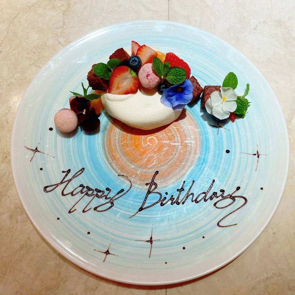 Dessert plate
