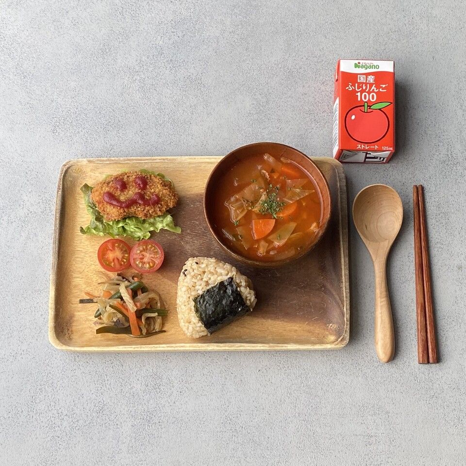 Kids Menu Rice Ball Set [Customers with Dogs only/Terrace seating]