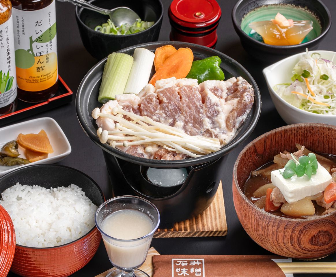 信州豬腰肉佐鹽曲醬（僅限預約）