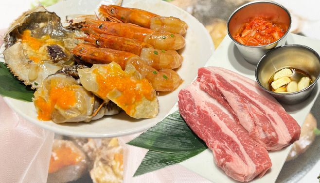 【お得spB＊飲み放題付き】カンジャンケジャン＆セウ×サムギョプサル