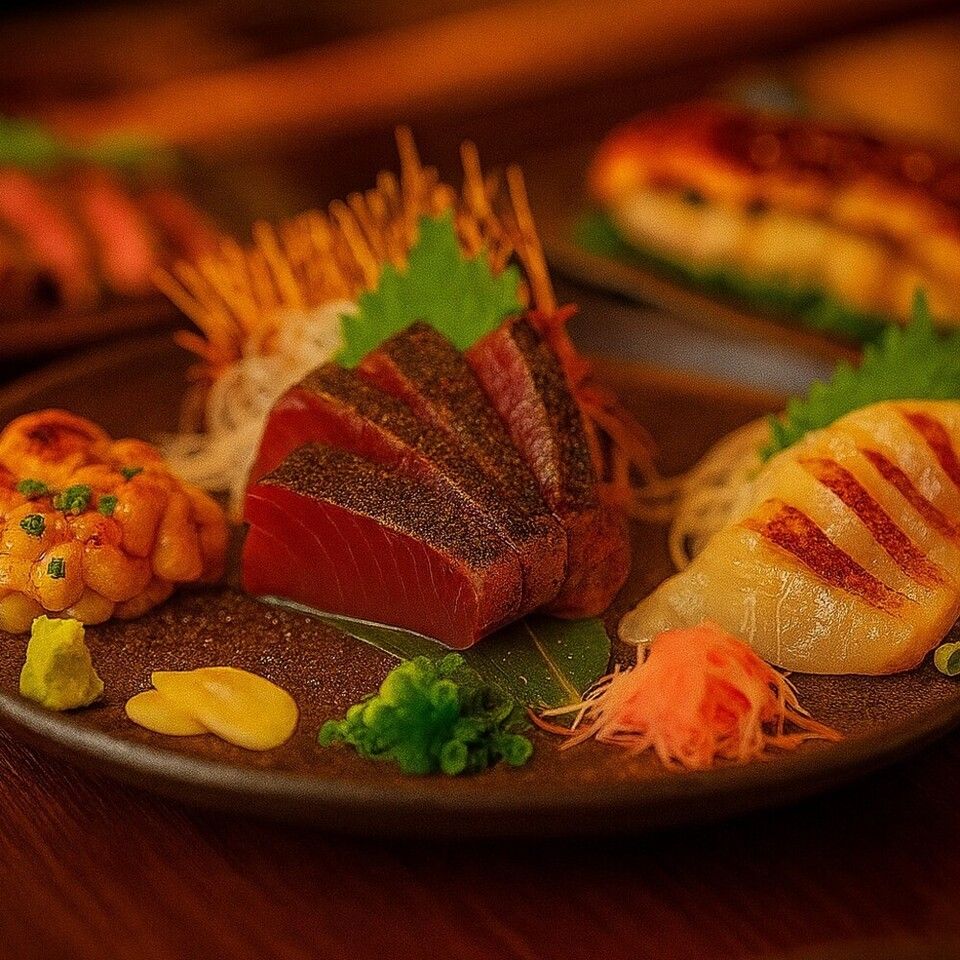 【よさこいコース】名物！鰹のわらやき・寒鰤・旬の白子・国産牛など 全12品【2時間飲み放題付】6,500円