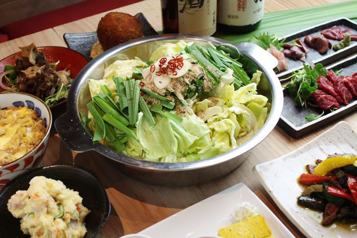 Hakata Motsunabe & Kushiyaki "Premium Course" 11 dishes in total, 2 hours all-you-can-drink included