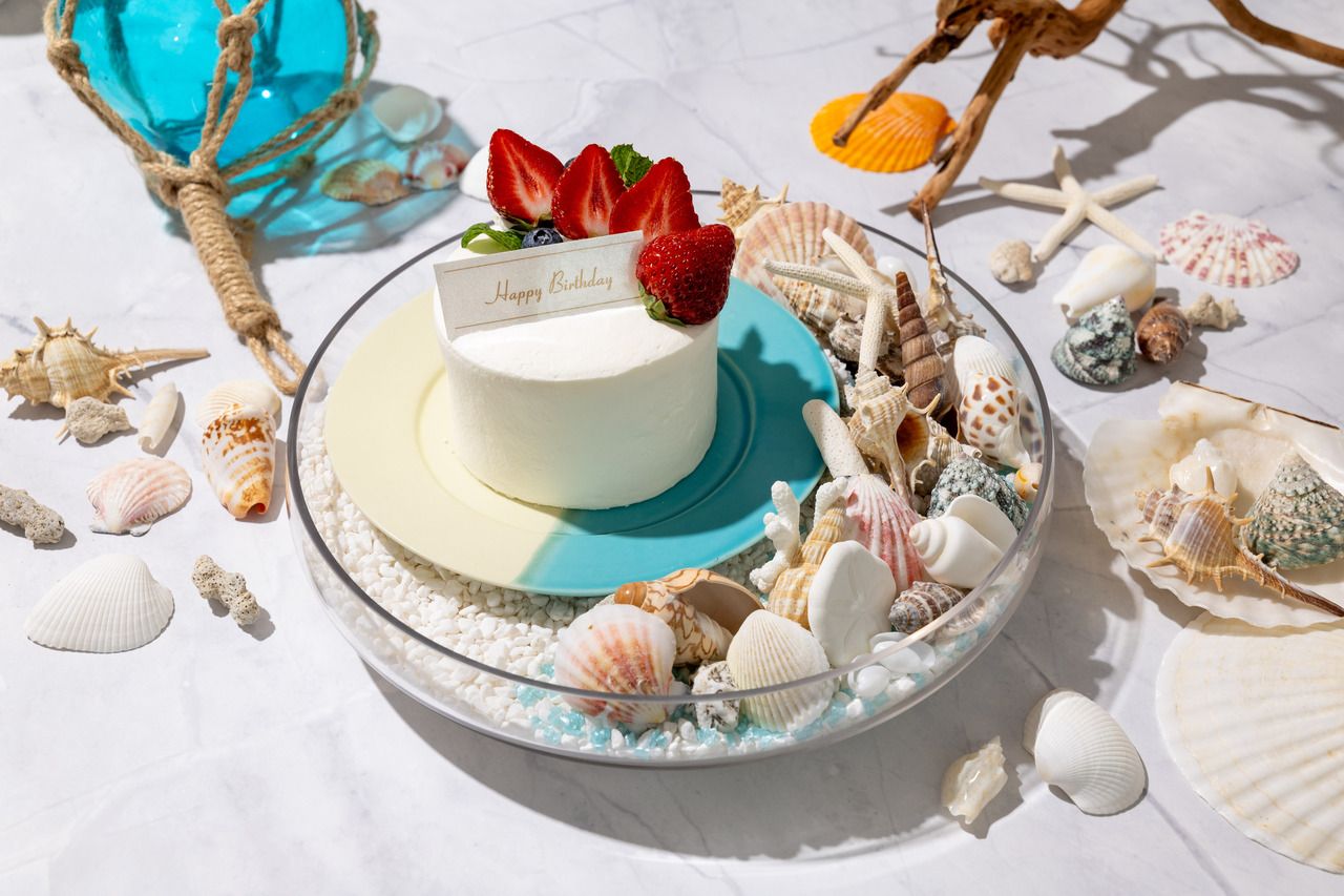 [For single order] Ocean Beach Cake