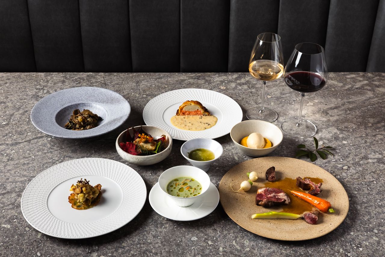 15,400 yen (tax included) dinner course