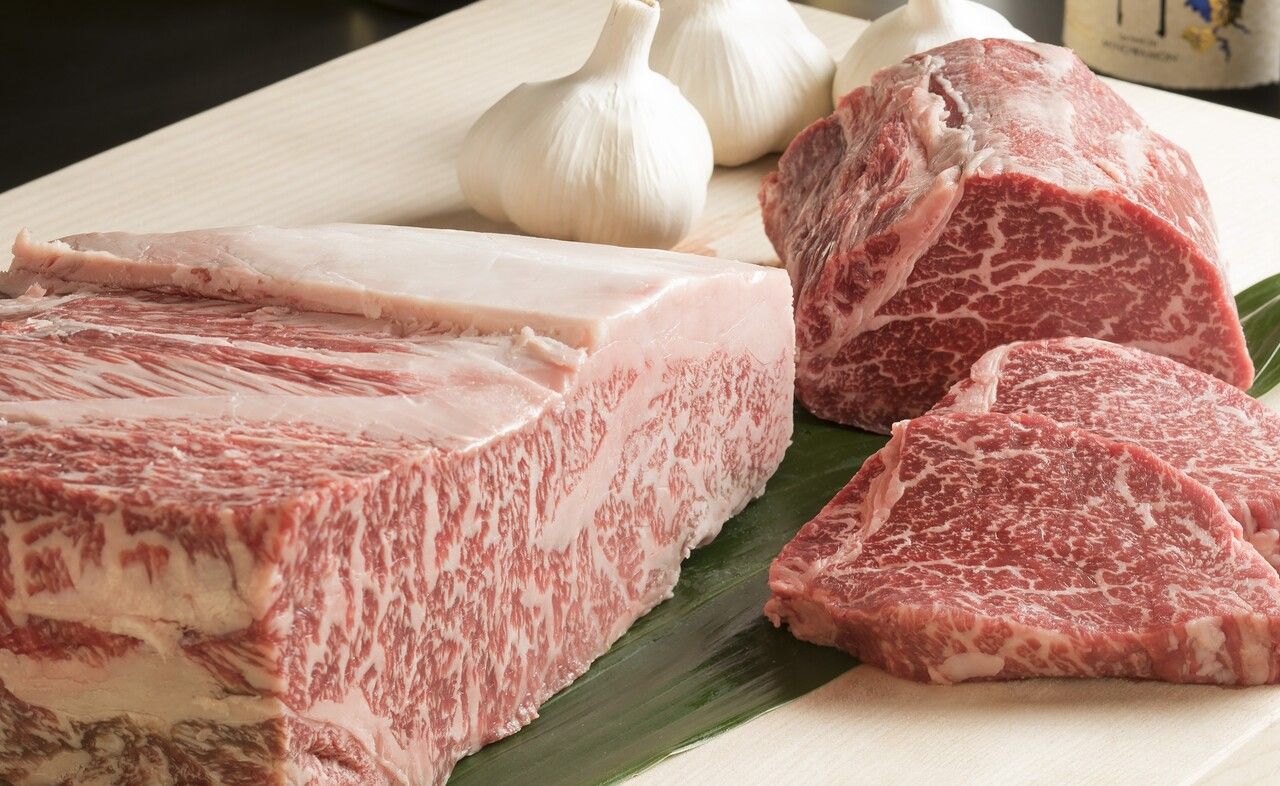 コース【神津～Kamitsu～】　近江牛と帆立貝柱のコース