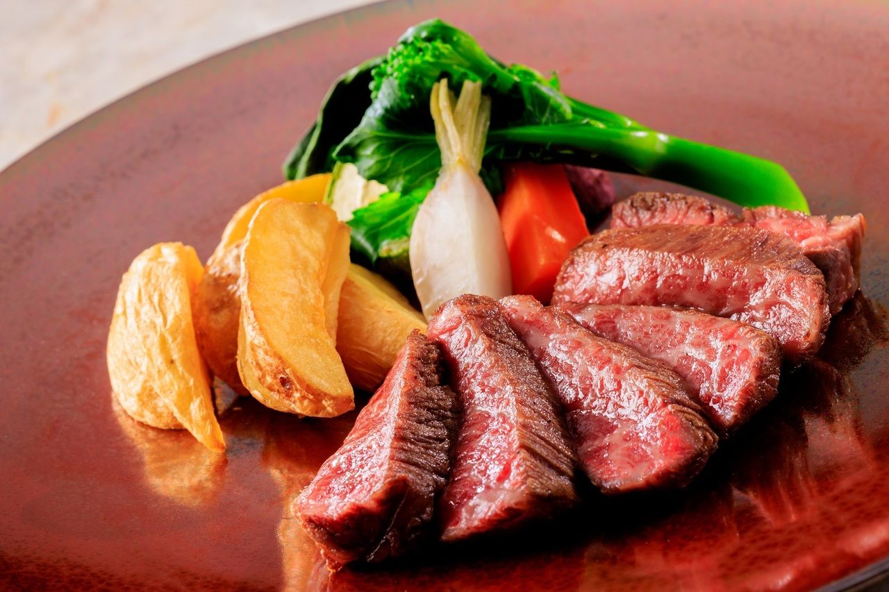 【ランチ】米沢牛肩ロースステーキセット（ステーキランチデー限定）