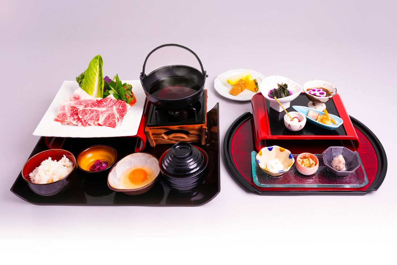 【まーさん御膳】～国産黒毛和牛のすき焼き御膳～