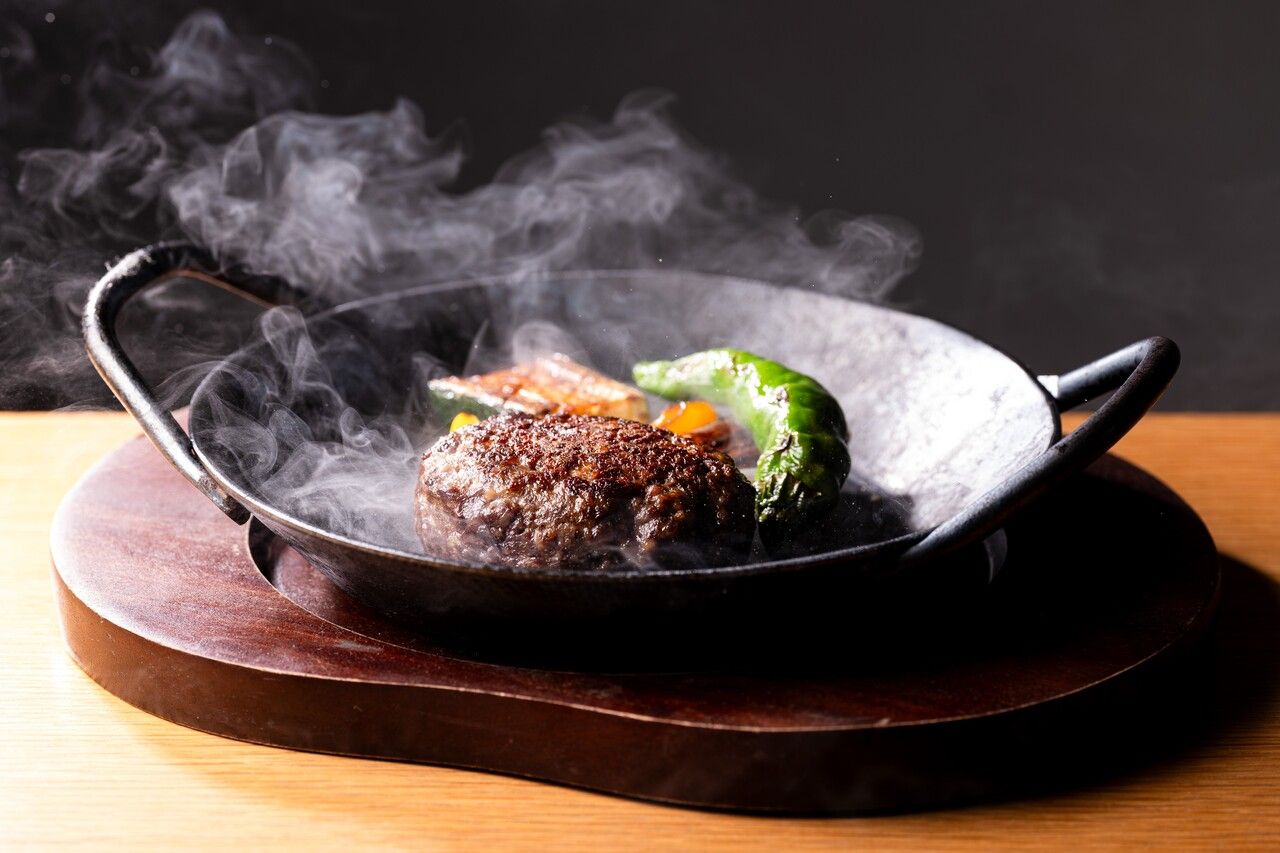 名物 熟成和牛ハンバーグコース