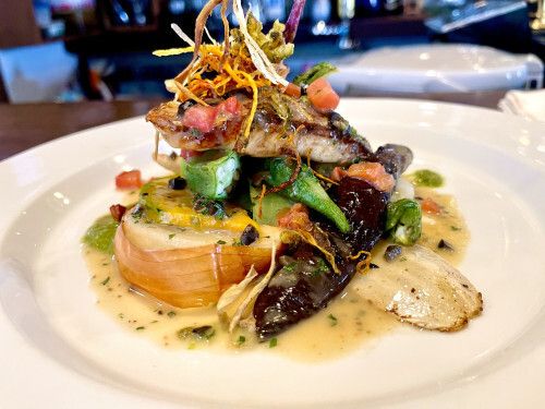 Seasonal full course lunch