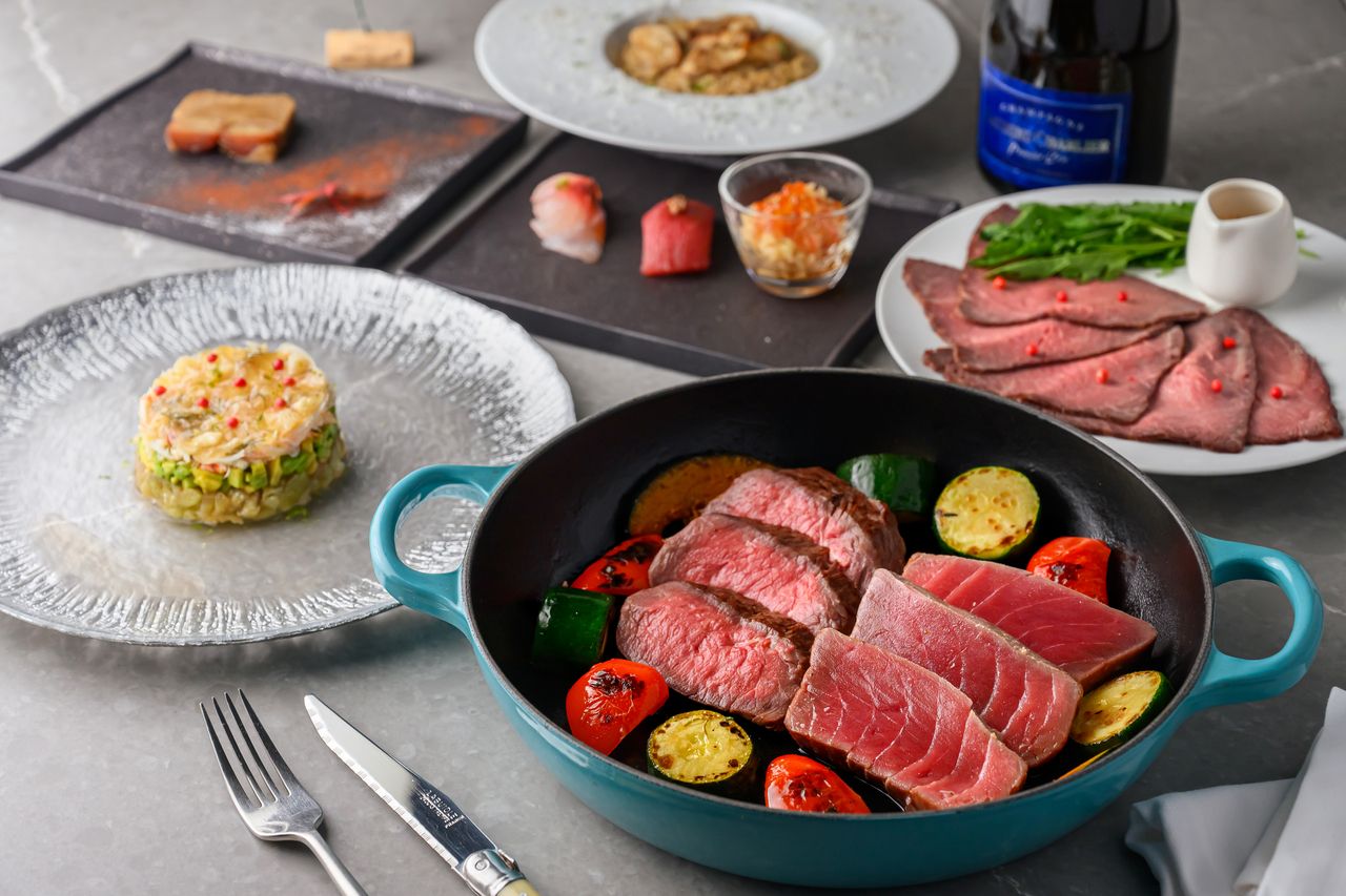 【King】Premium course showcasing luxurious ingredients and signature dishes