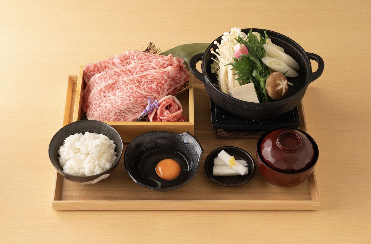 A5 Wagyu Beef Sirloin Sukiyaki Set 130g