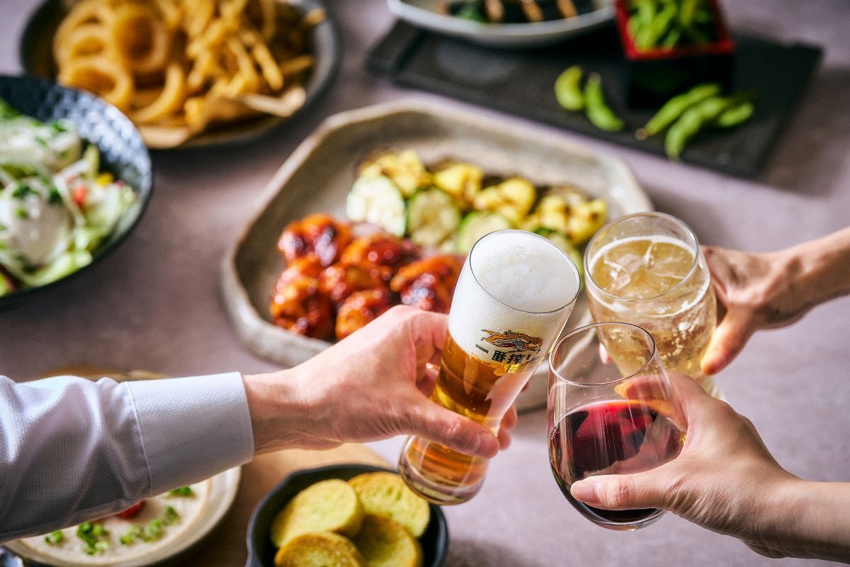 Beer Hall Plan / Plated dishes + open bar / 120-minute limit / ¥6,000 (for 2–16 guests)