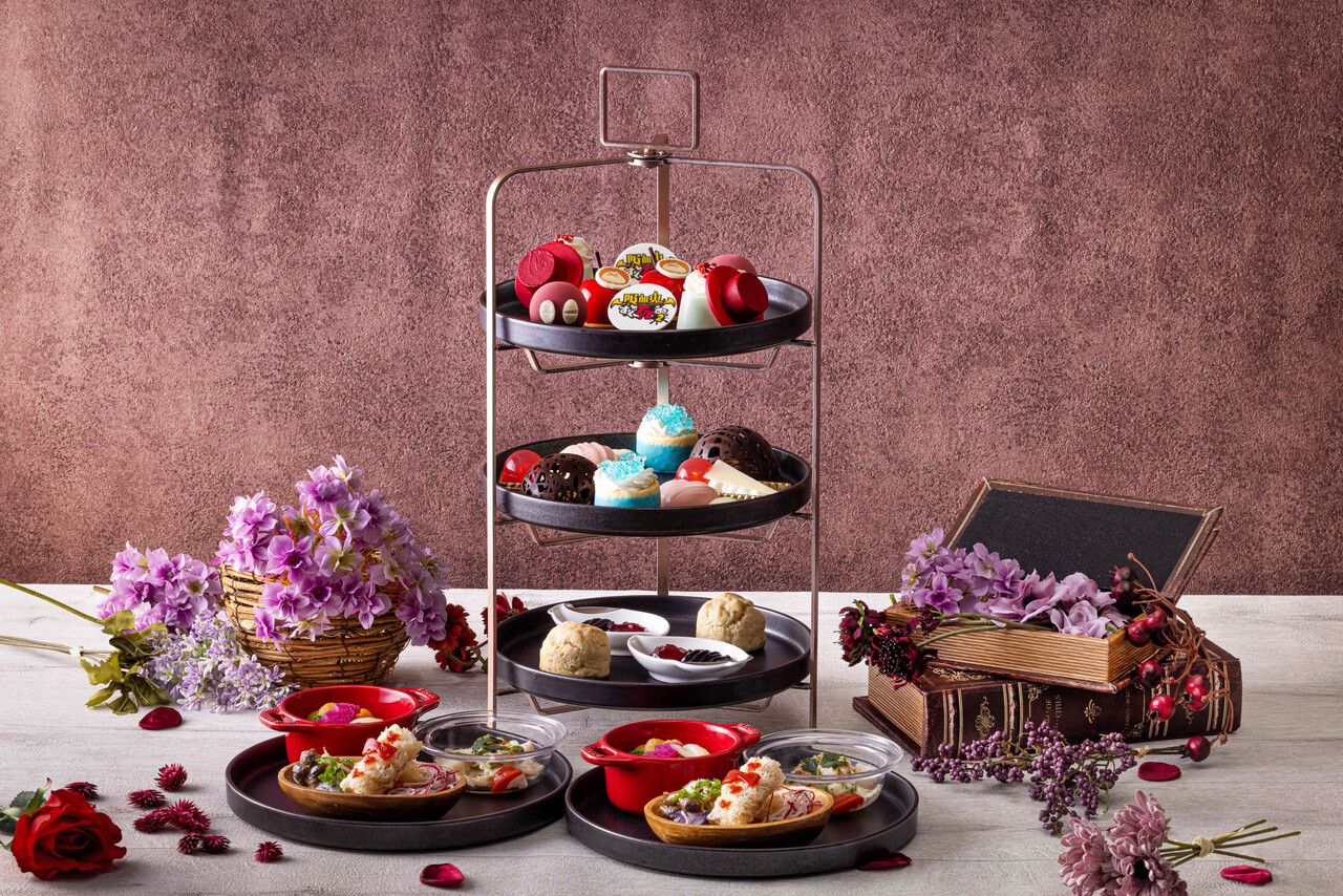 ♠後半【土休日/14:00来店/会員さま料金】『(2時間制）コラボレーションアフタヌーンティー￥8000(13％サービス料別）