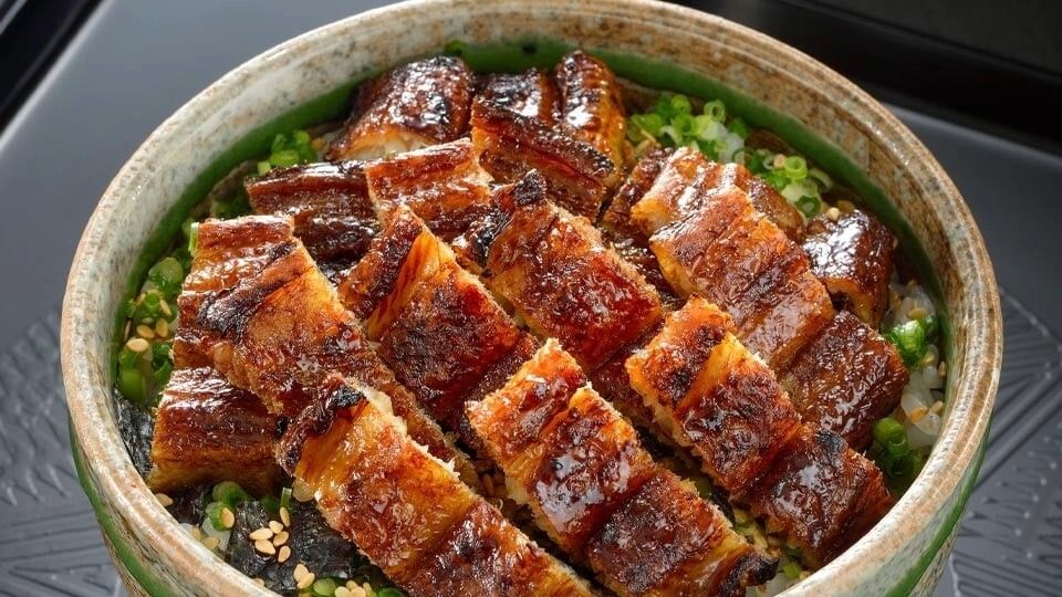 Anago-don (conger eel rice bowl)