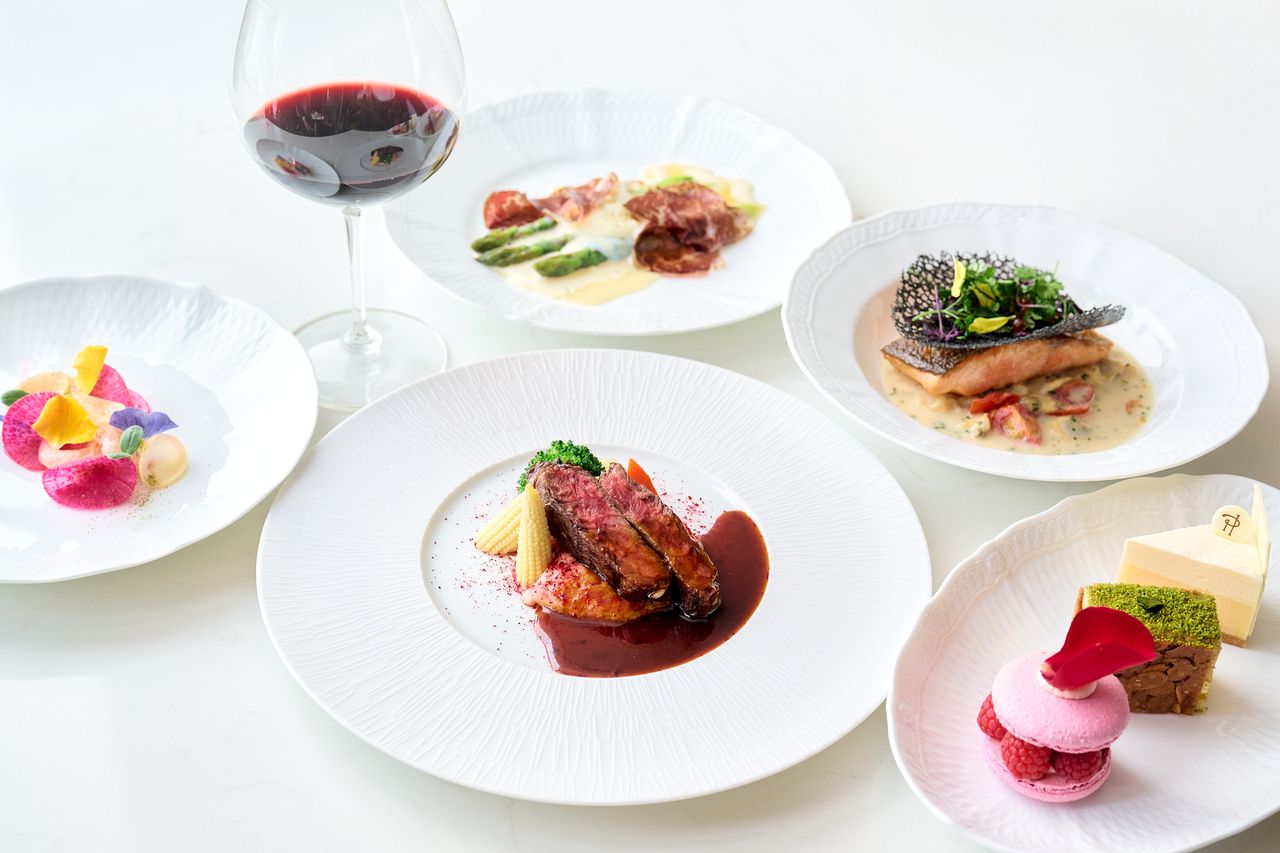 冬のおまかせディナーメニュ