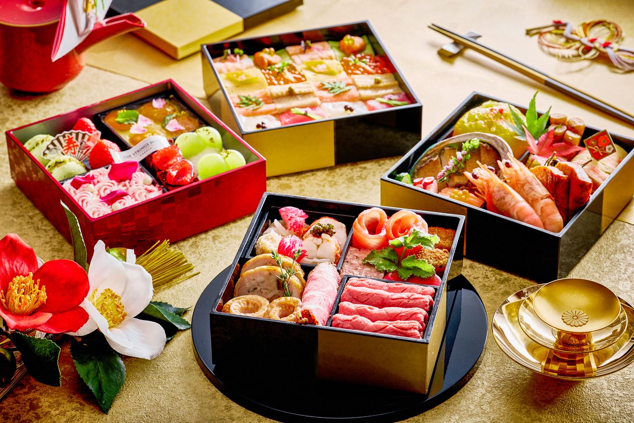 大晦日おせち3段＋スイーツ重　セット　12月31日受取分