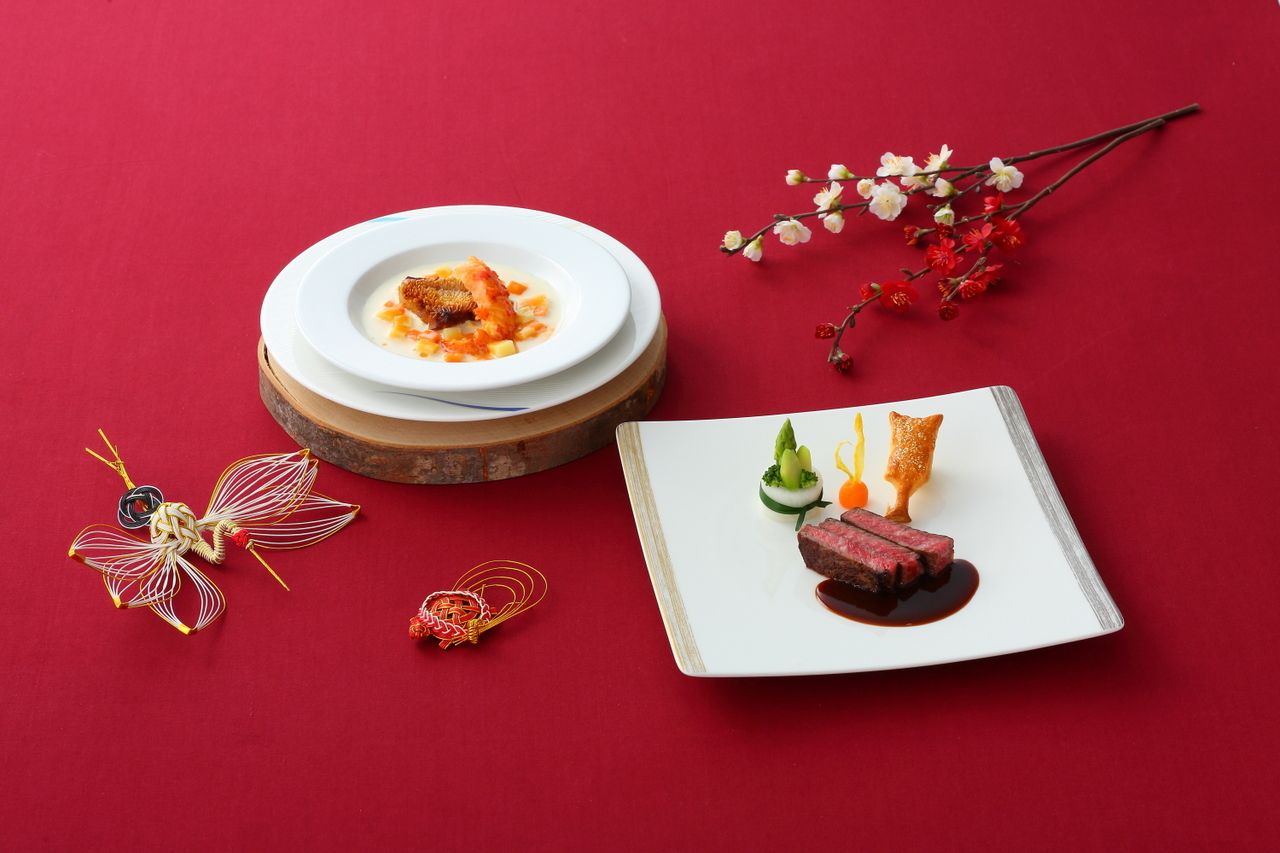 ニューイヤー ディナーブッフェ 選べるメインディッシュ付