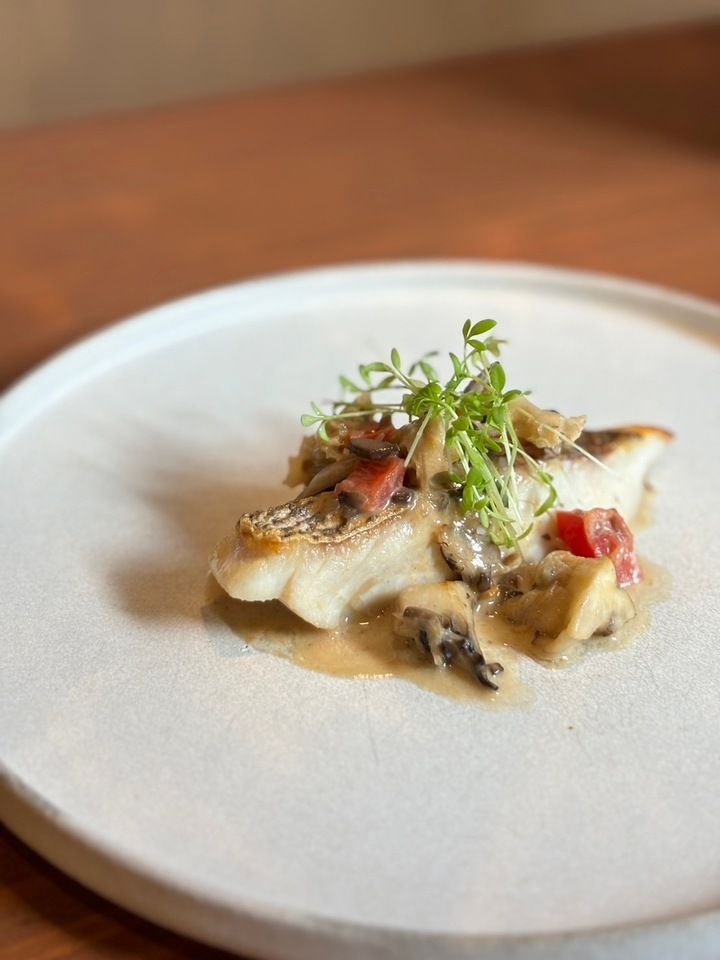 メインがお魚のlunch course ￥5,000