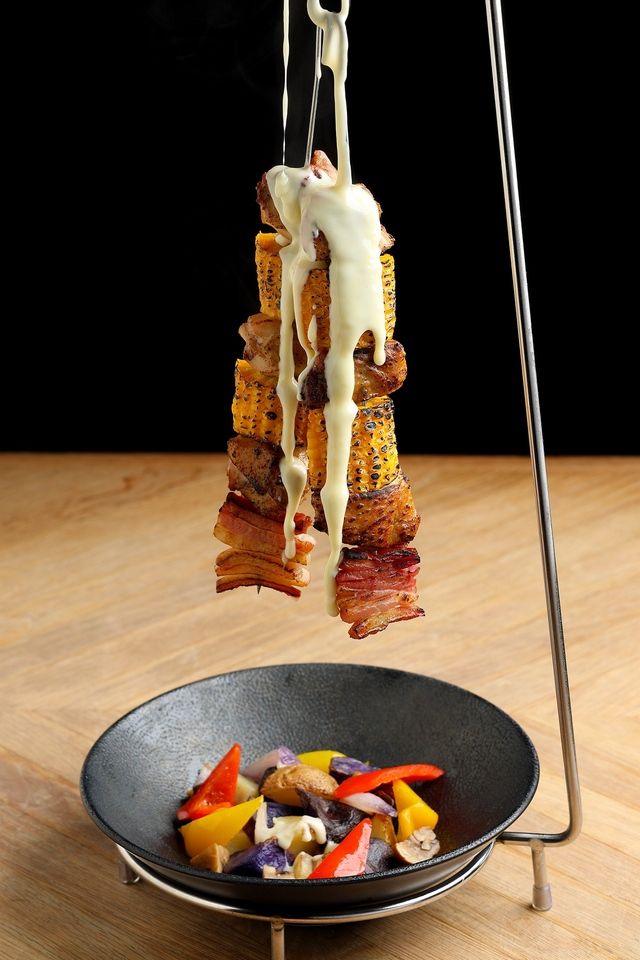 【休日ランチ予約限定】店内醸造のクラフトビールまで含む全種2時間フリーフロープラン「ハンギングBBQコンボ全種FF」5,000円　-Lunch-