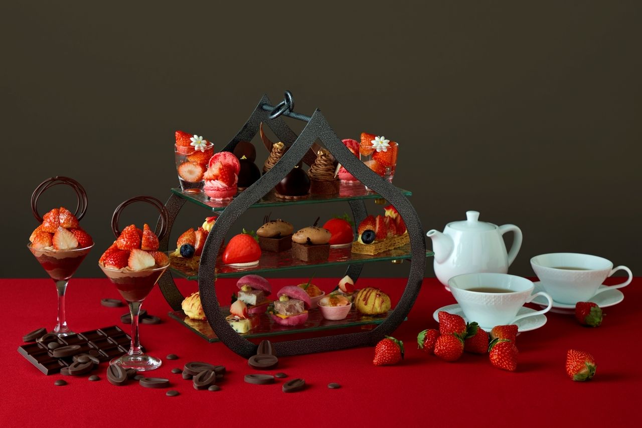 Strawberry vs Chocolate Afternoon Tea