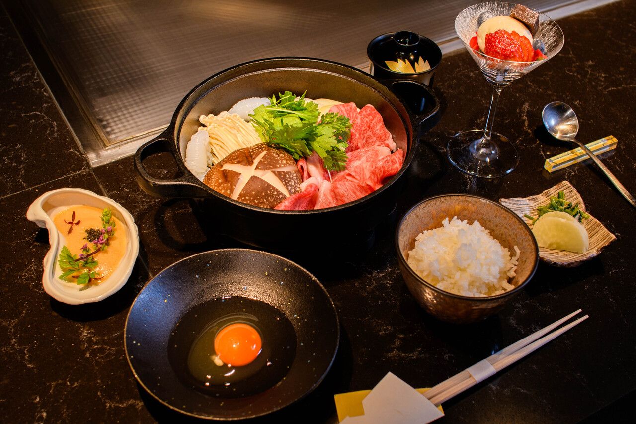 Kirameki Sukiyaki De Carne Hitachi