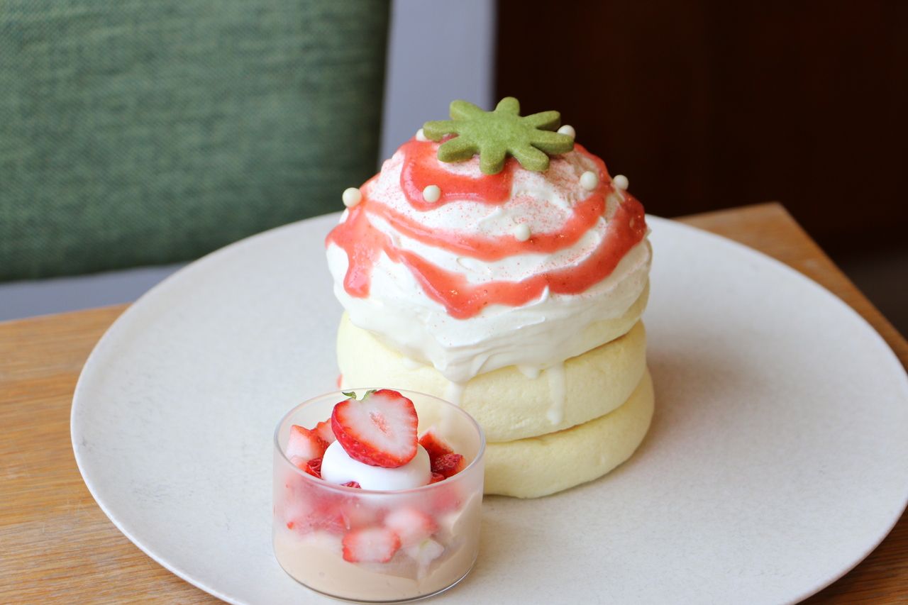 苺ティラミスパンケーキ