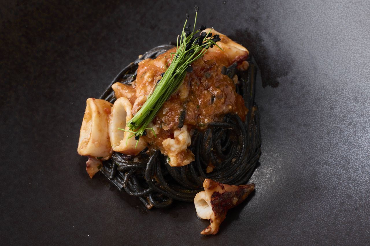 【ランチ 9品 15400円コース】アミューズ 前菜×3 パスタ×2 メイン デザート×2 カフェ・小菓子