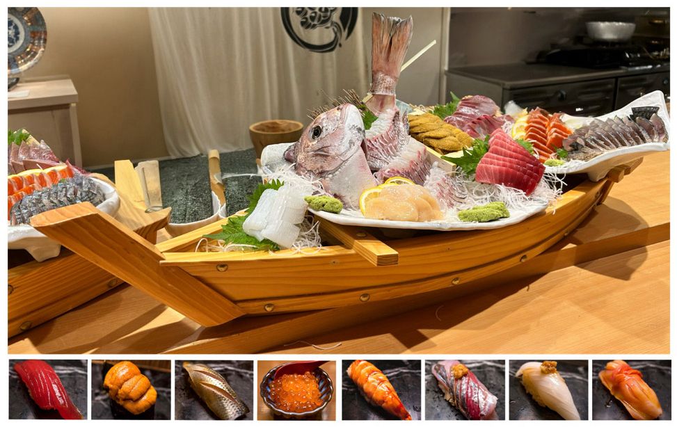 ≪極上船盛忘年会プラン≫ 極上船盛と極上鮨の極上忘年会コース