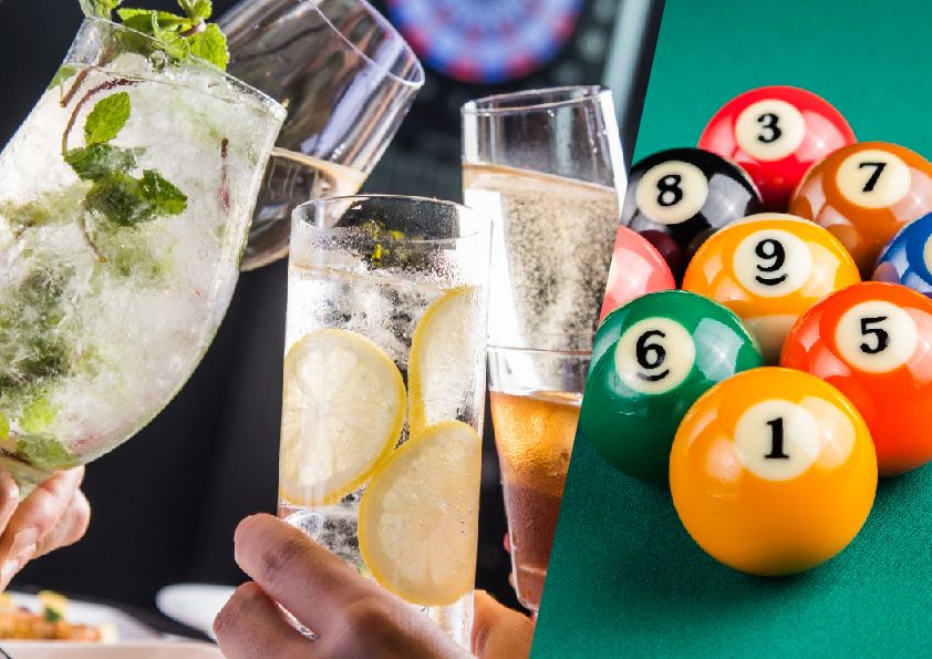 2次会プラン（2H飲み放題+スナック付き）『ビリヤード』