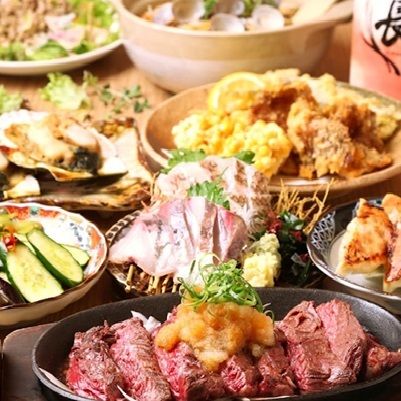 [Party/Drinking Party] A comprehensive plan featuring aged amberjack, seared fresh snapper sashimi, and grilled meat, with 90 minutes of all-you-can-drink and 11 dishes in total.