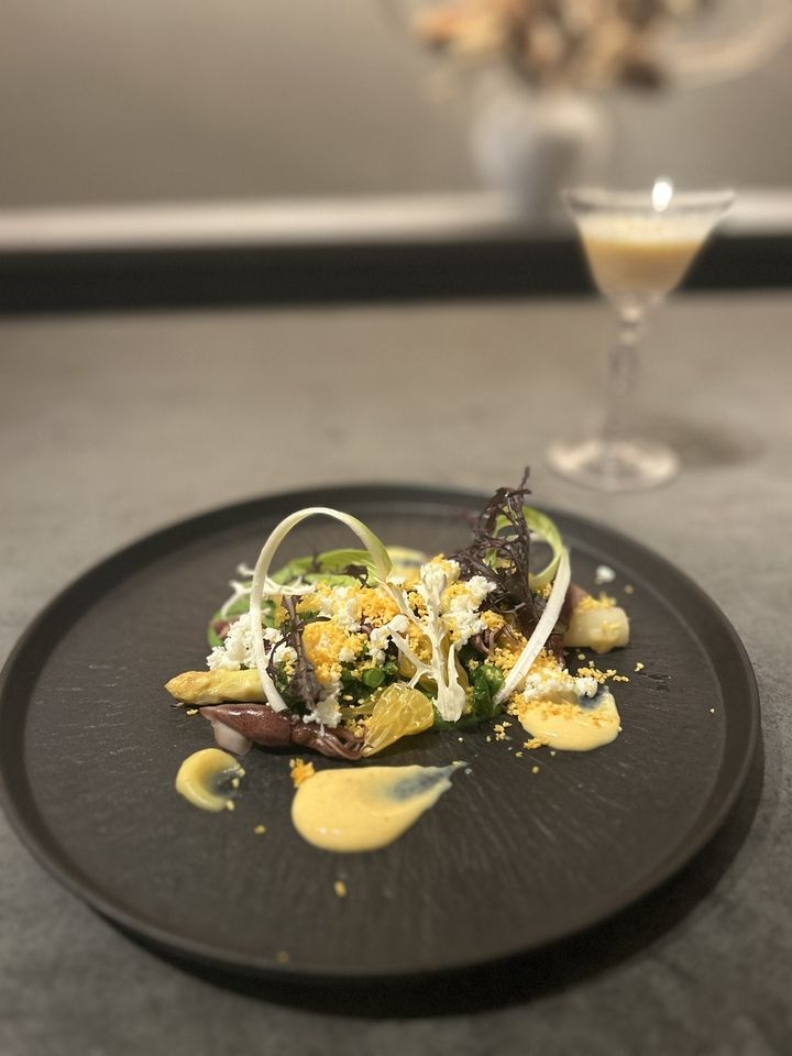 Omakase dinner course+Drink pairing