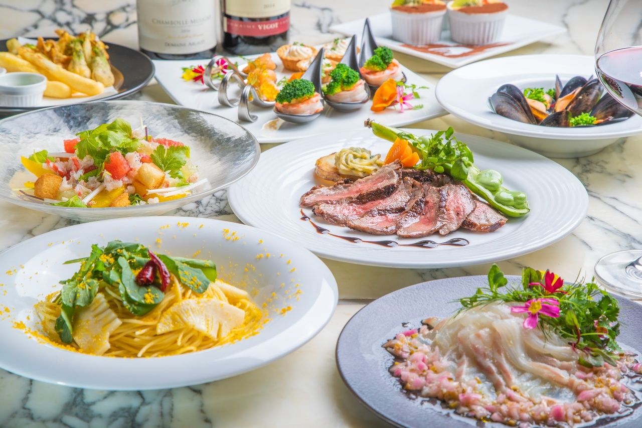 【Winter PARTY】EXE DrinkGradeUpコース　日本酒含む80種以上/3時間/食事8品/飲み放題/室料込	