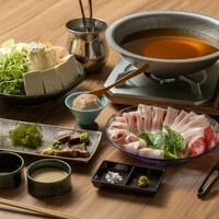 Agu pork shabu-shabu course