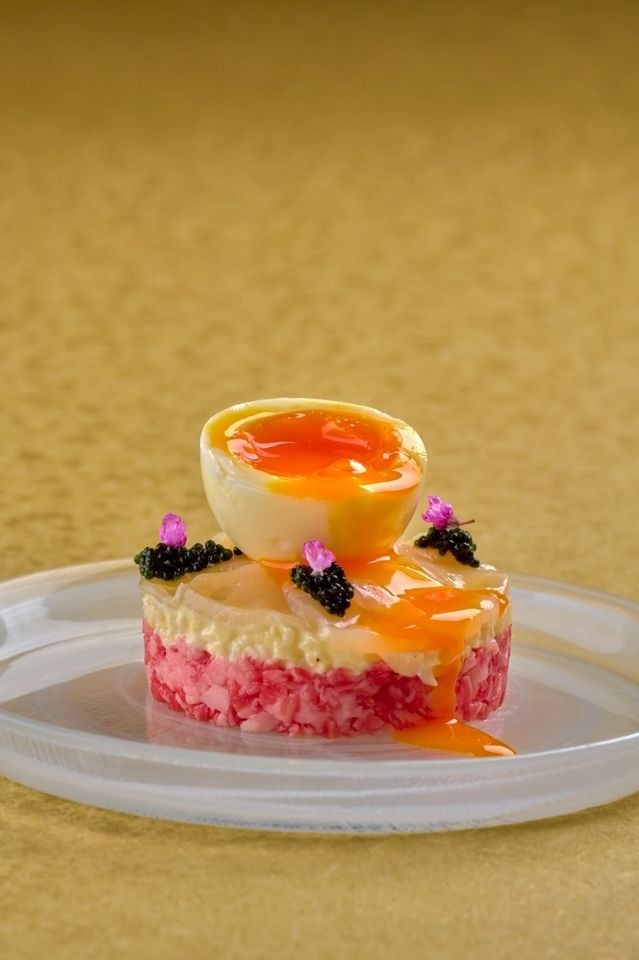 12월 1일~개인실 확약【신주쿠 우시미츠 개점 기념 코스】신주쿠 우시미츠의 개점을 기념한 코스입니다. 와규의 게 아무리 유케독, 가리비와 콜리플라워의 우후마요 유케, 엄선 힐레 고기의 브리오슈 샌드를 제공.