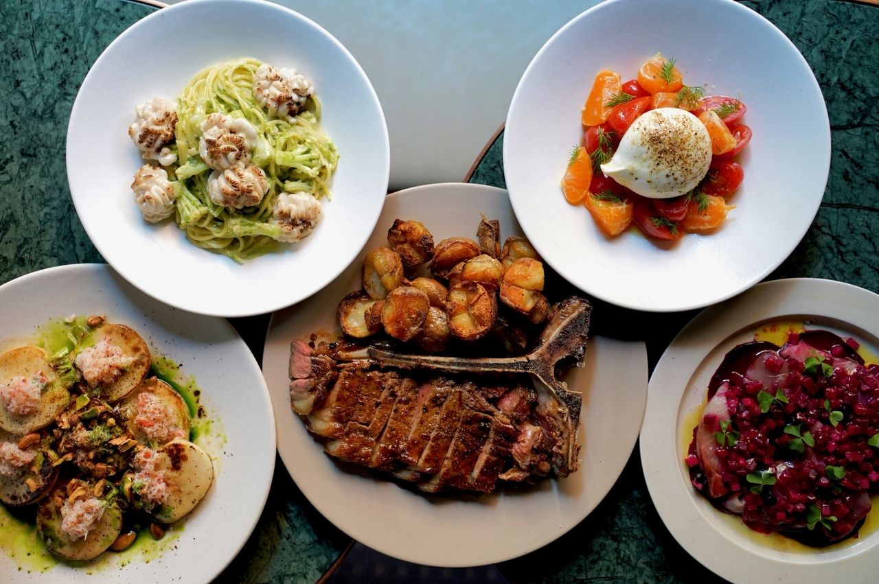 Share Course A (Main: L-bone steak)