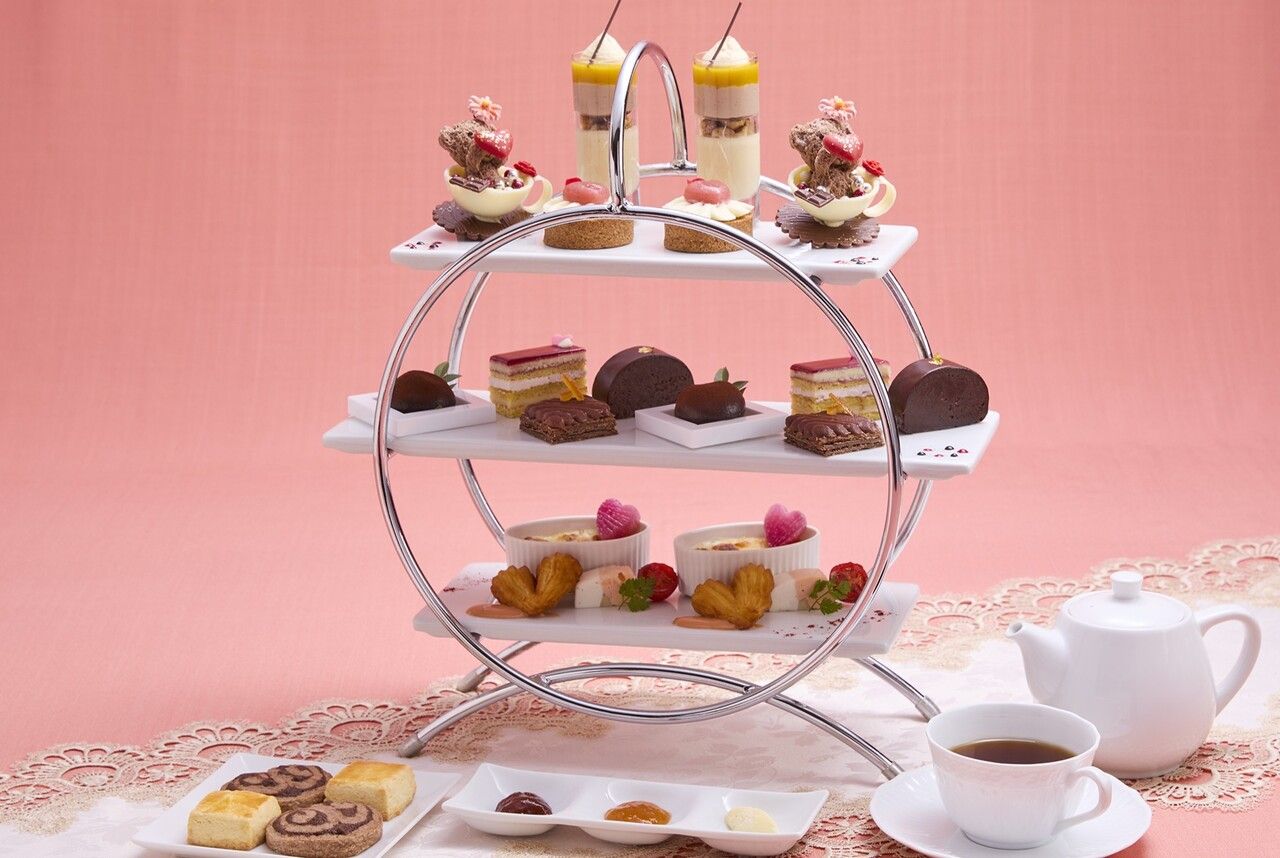 【WEB限定・土日祝17:00来店】バレンタインアフタヌーンティー