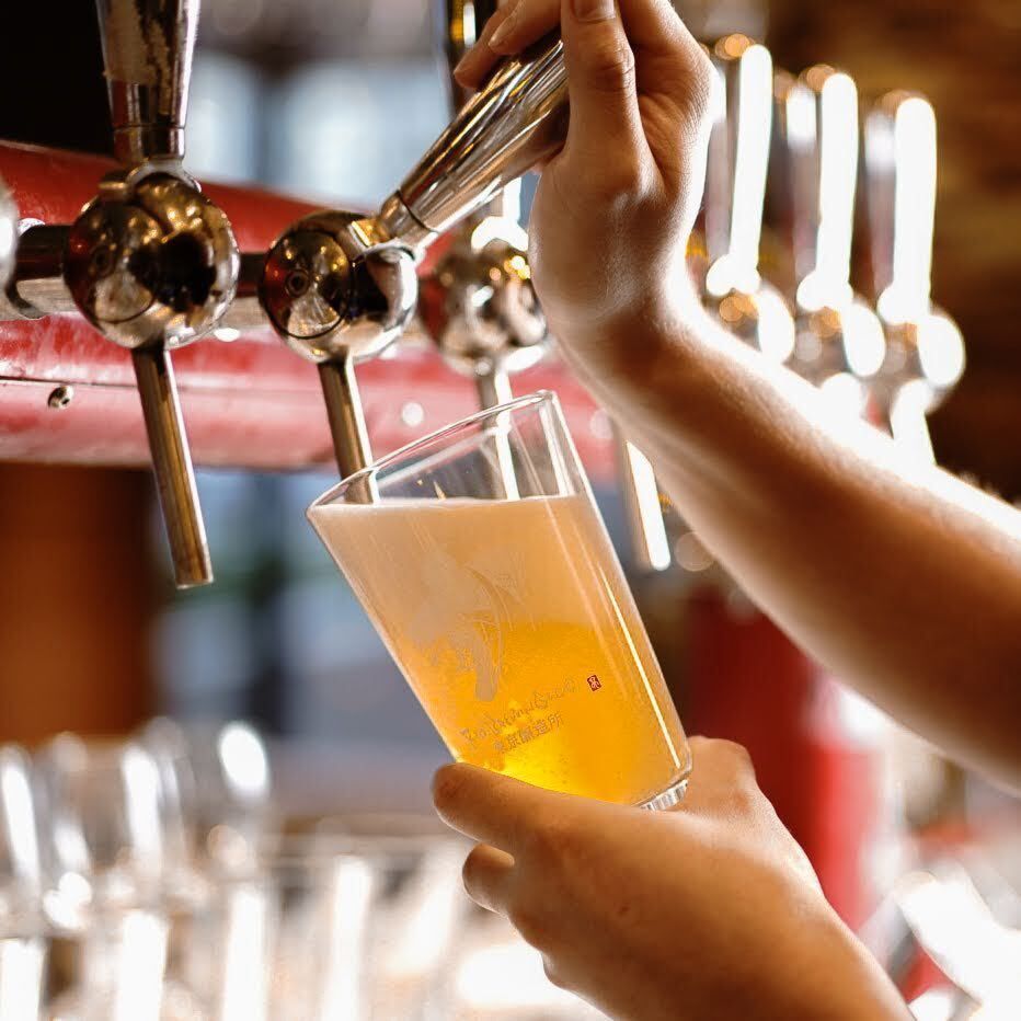 月火限定【2026新年会】【2H飲み放題】クラフトビール含むビール2種！お気軽ライトプラン…5000yen 2名様～