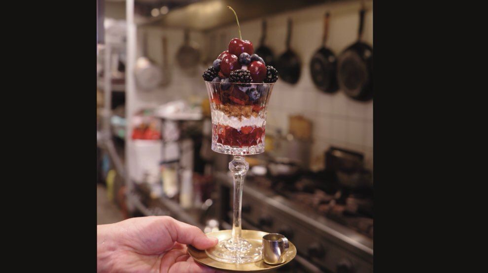 [平日]2Fパフェ「BlackCarat」のお食事コース