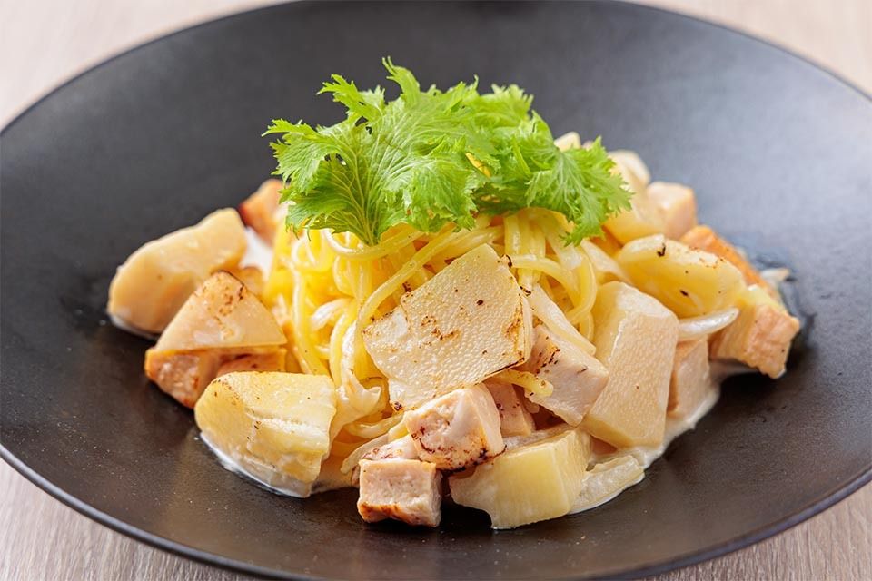 【3/3～3/16】筍と鶏肉のクリームスパゲティ