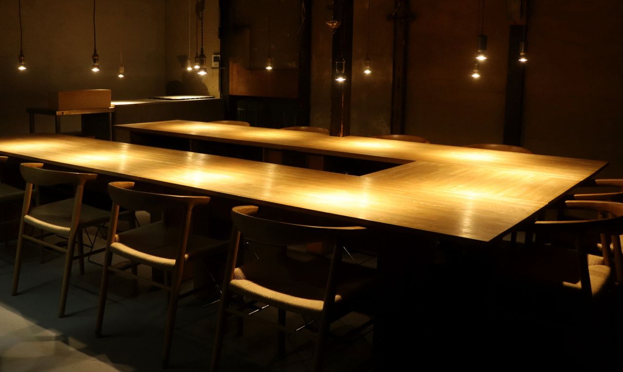 Omakase Teori-sushi for dinner