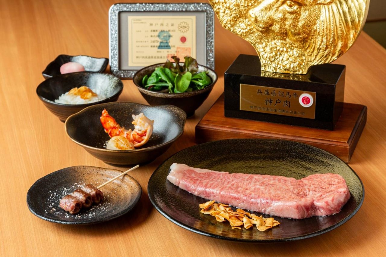 M. Kobe beef loin steak course 170g