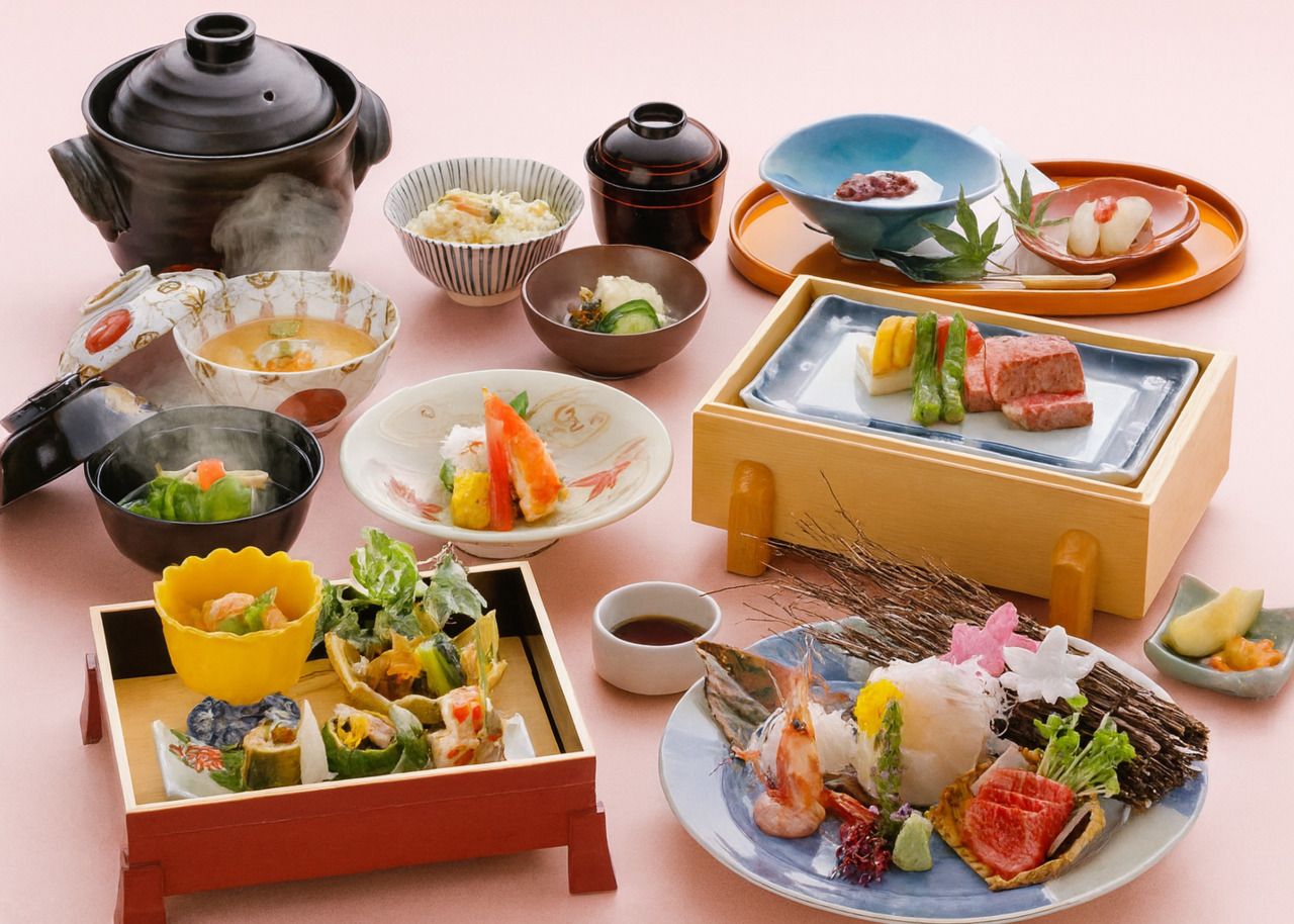 《個室》3月13日(金)限定　桜まつり　【昼の部】桜会席 9,900円